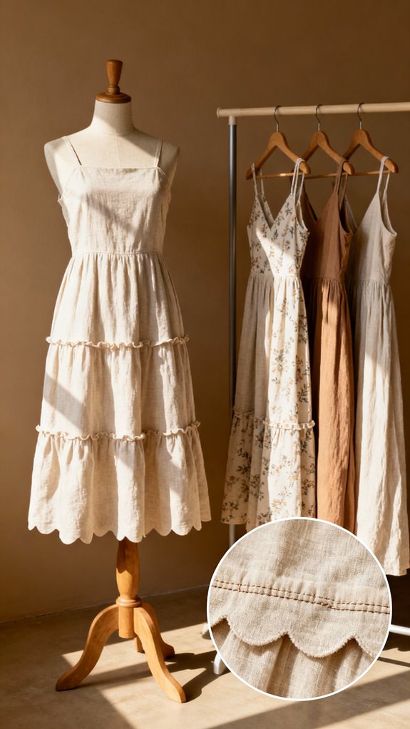 zero waste tiered dress design