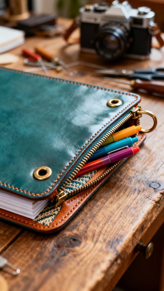 zipper pouch for binders
