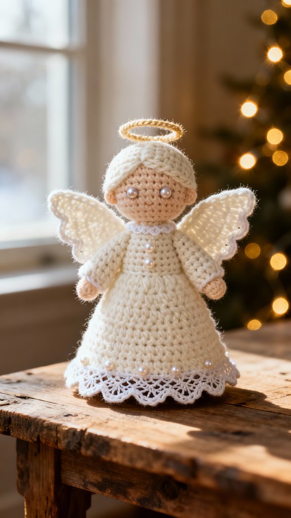 beginner friendly crochet angel
