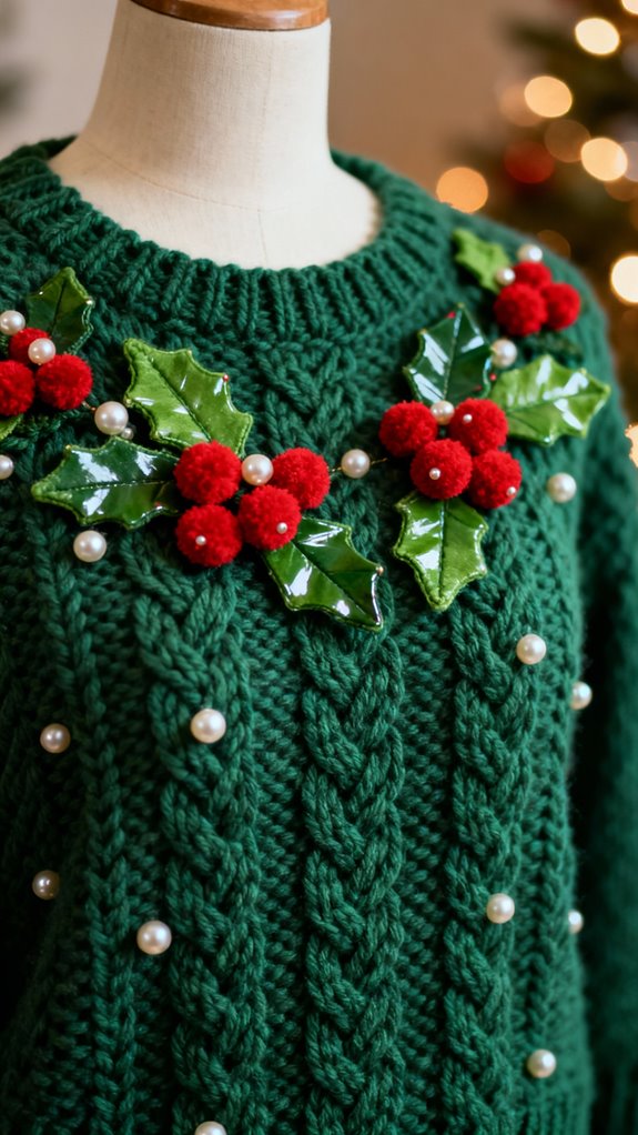 botanical masterpiece pullover design