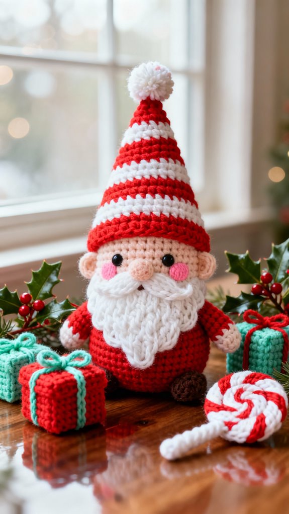 candy cane ornament design