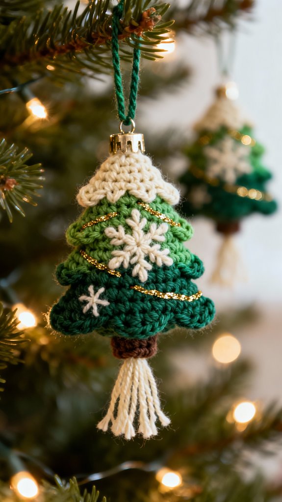 charming crochet christmas ornament