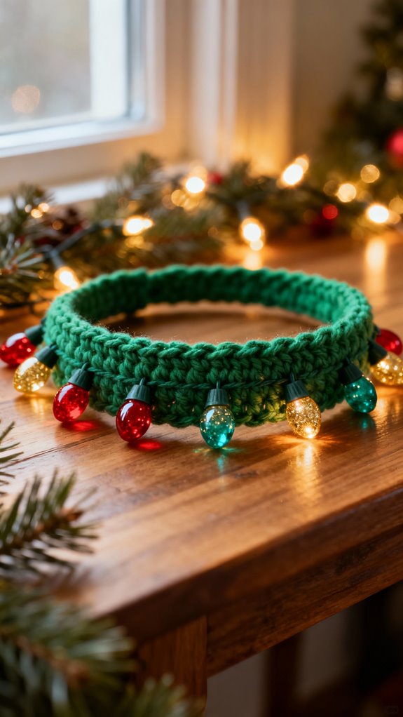 christmas lights headband project