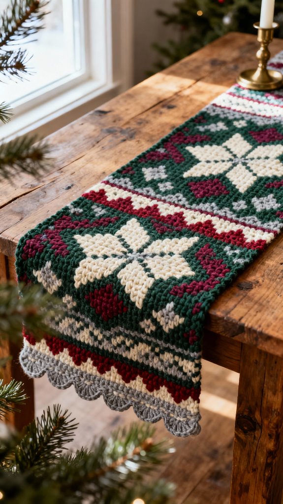 cozy nordic tapestry crochet