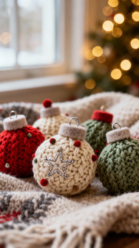 handmade christmas ball ornaments