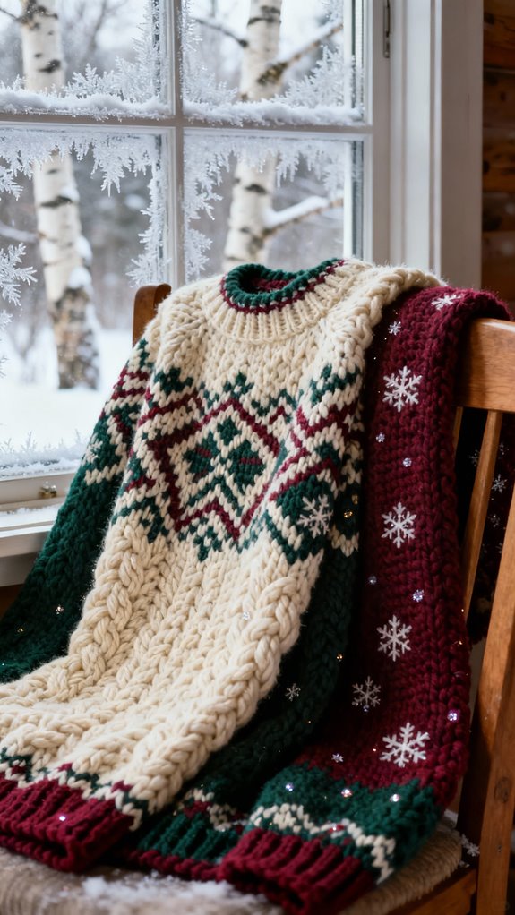icelandic christmas sweater pattern