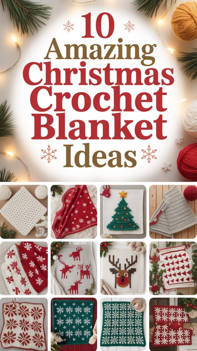 Christmas Crochet Blanket