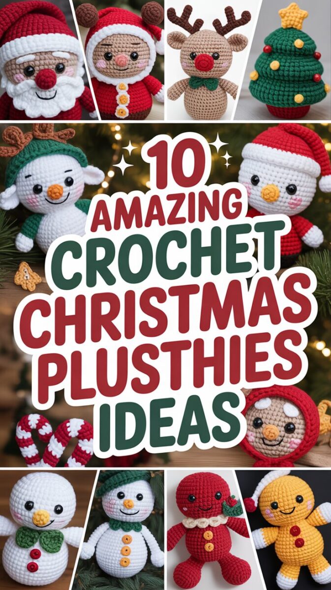 Crochet Christmas Plushies