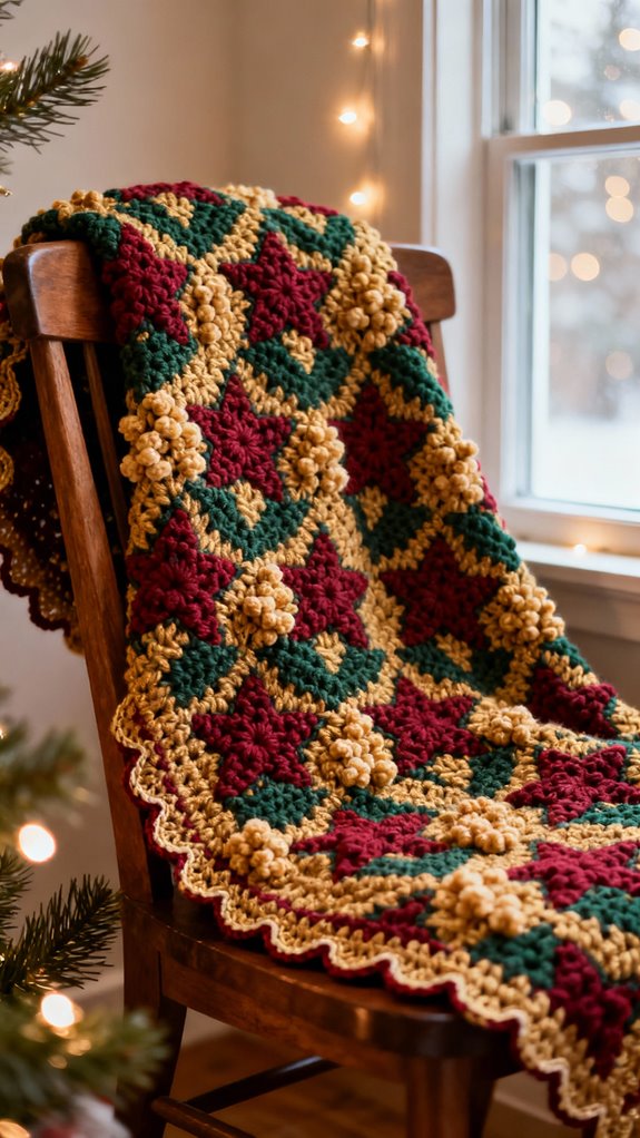 magical christmas star blanket