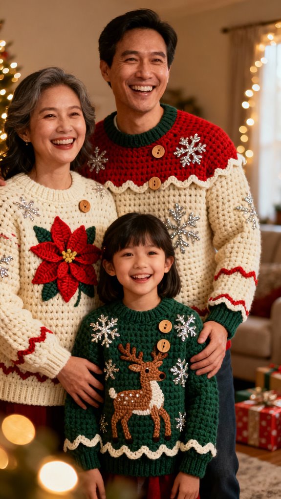 matching family christmas sweaters