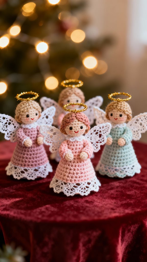 miniature choir angel collection