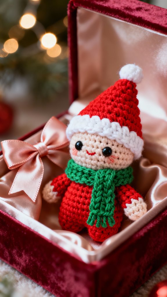 miniature gift box ornaments
