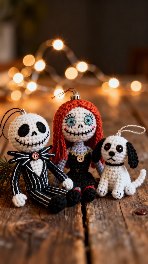 nightmare before christmas ornaments