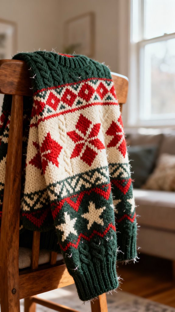 scandinavian inspired crochet sweater
