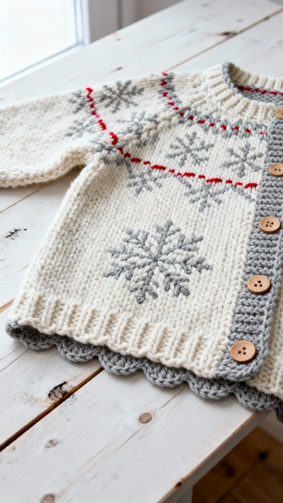 scandinavian minimalist crochet sweater