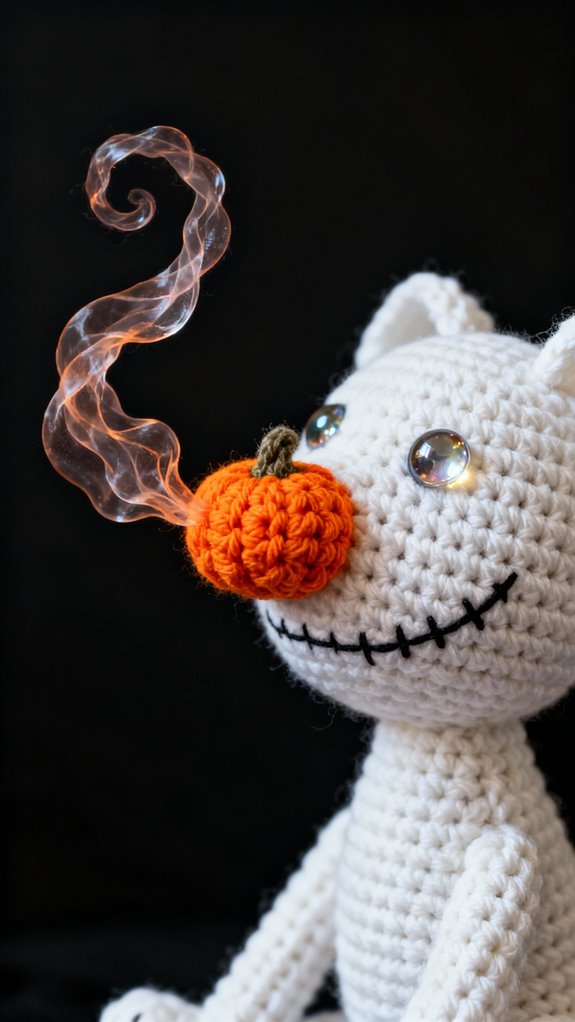 translucent ghost dog plushie