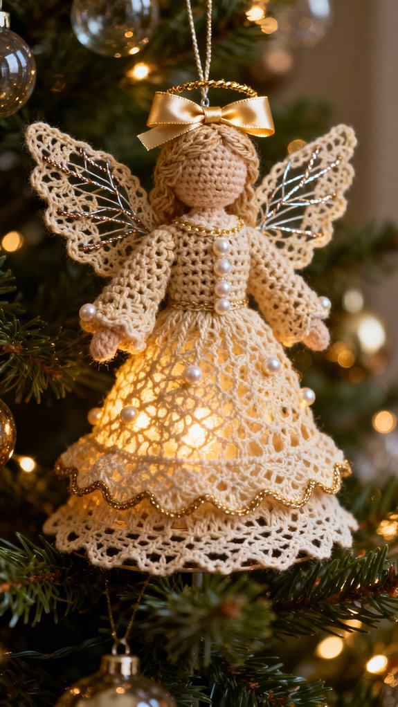 victorian crochet angel tutorial