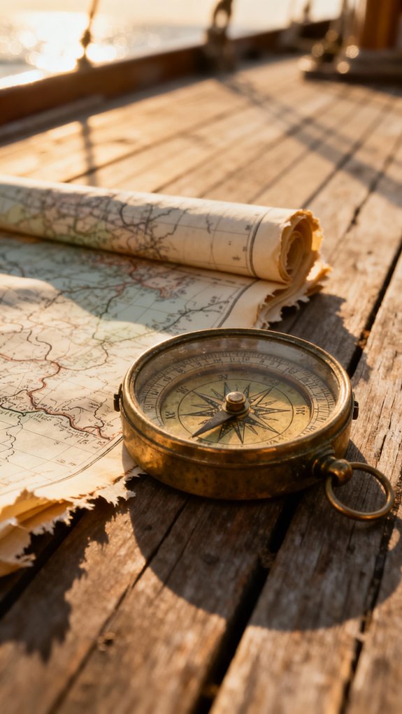 vintage nautical compass designs