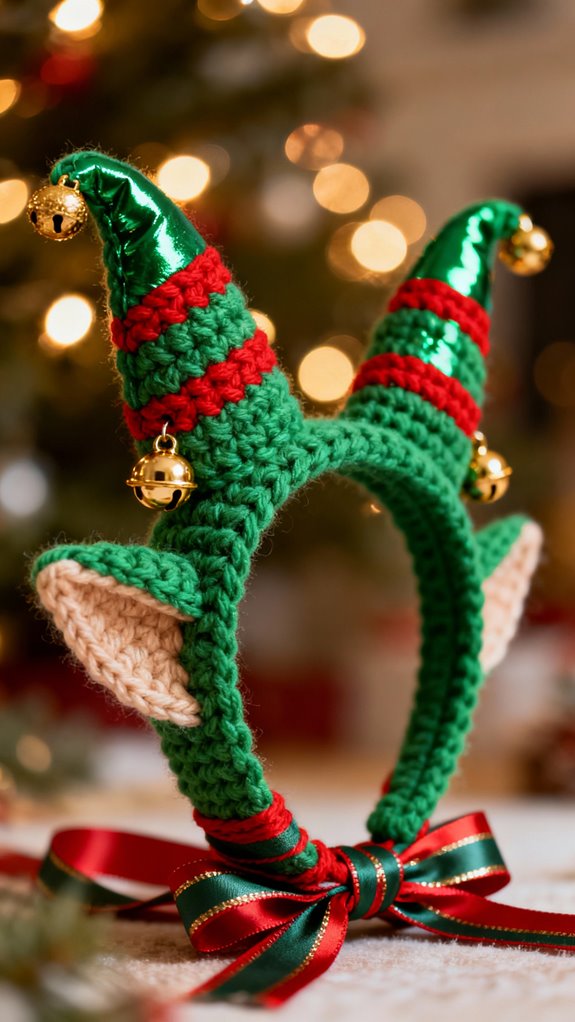 whimsical elf ears headband