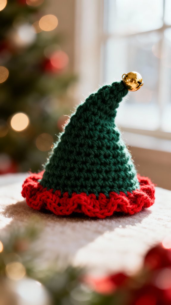whimsical elf hat squares