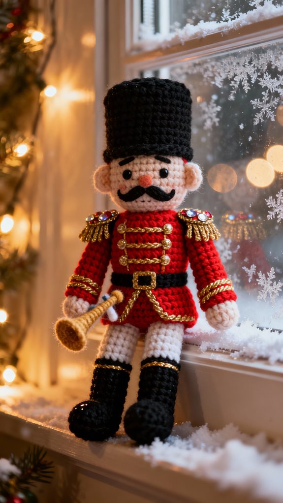 whimsical nutcracker soldier craft