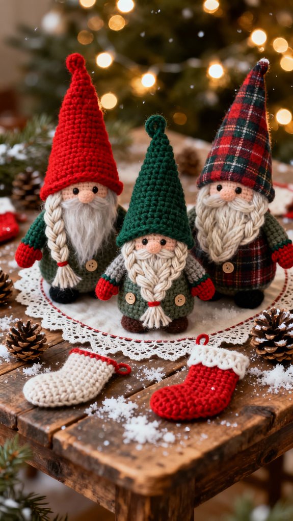 whimsical scandinavian inspired gnomes