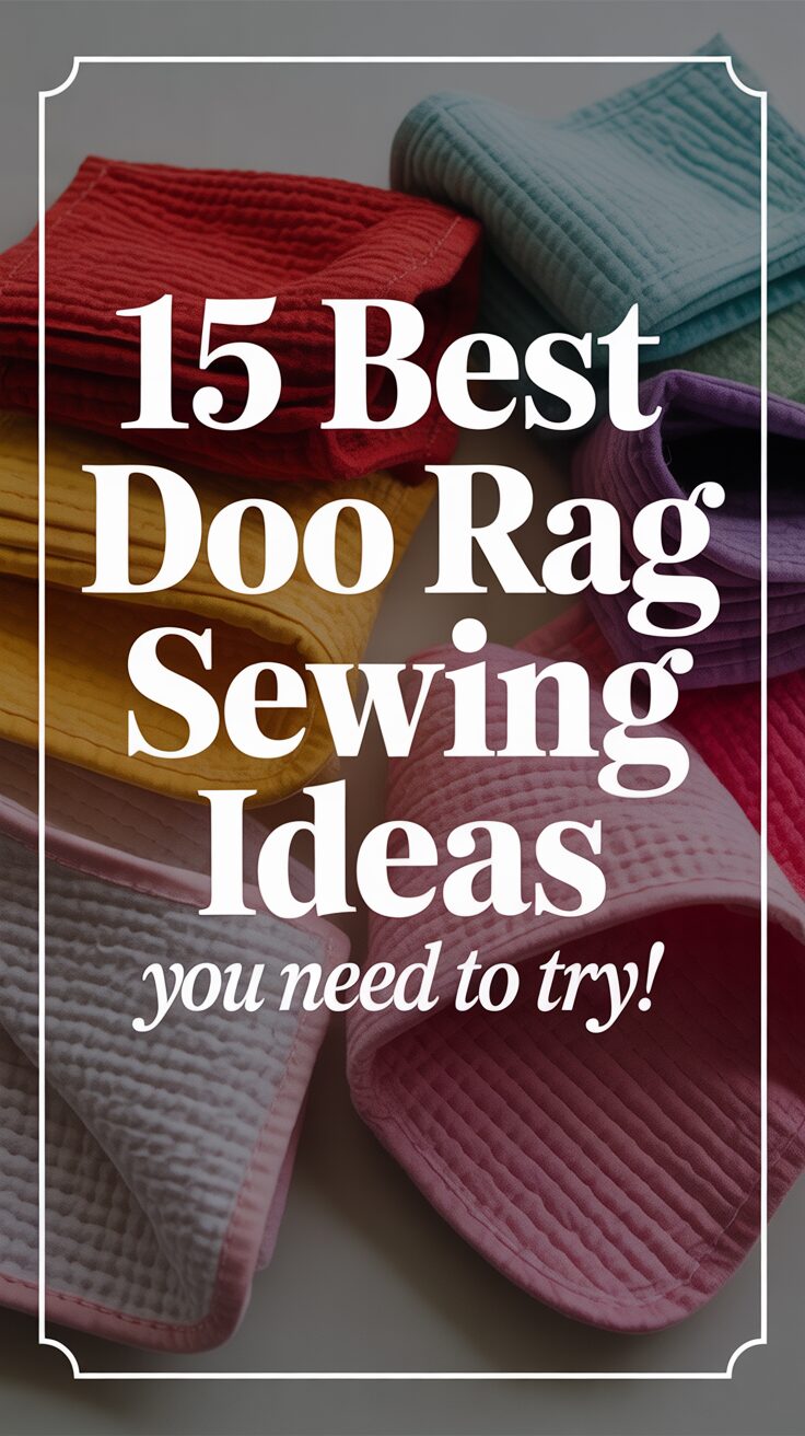 Pinterest pin for 15 Best Doo Rag Sewing Ideas You Need To Try!